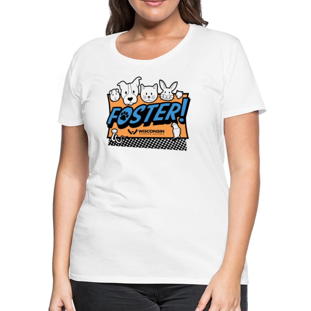 
                  
                    Foster Logo Contoured Premium T-Shirt - white
                  
                