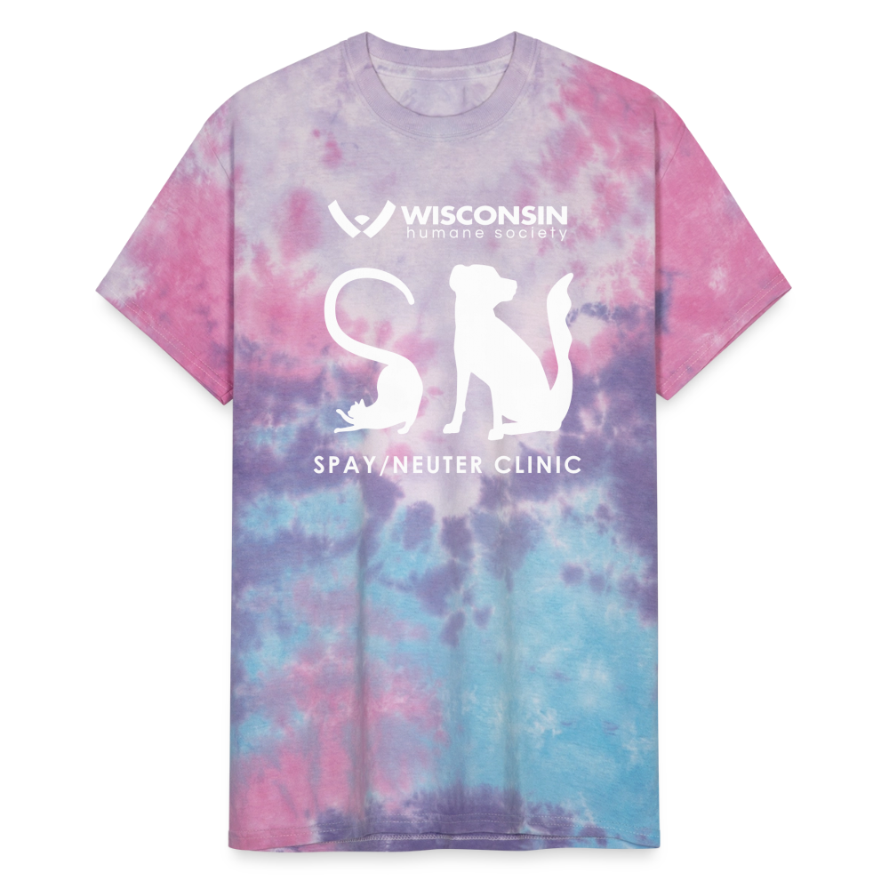 
                  
                    Spay/Neuter Clinic Tie Dye T-Shirt - cotton candy
                  
                