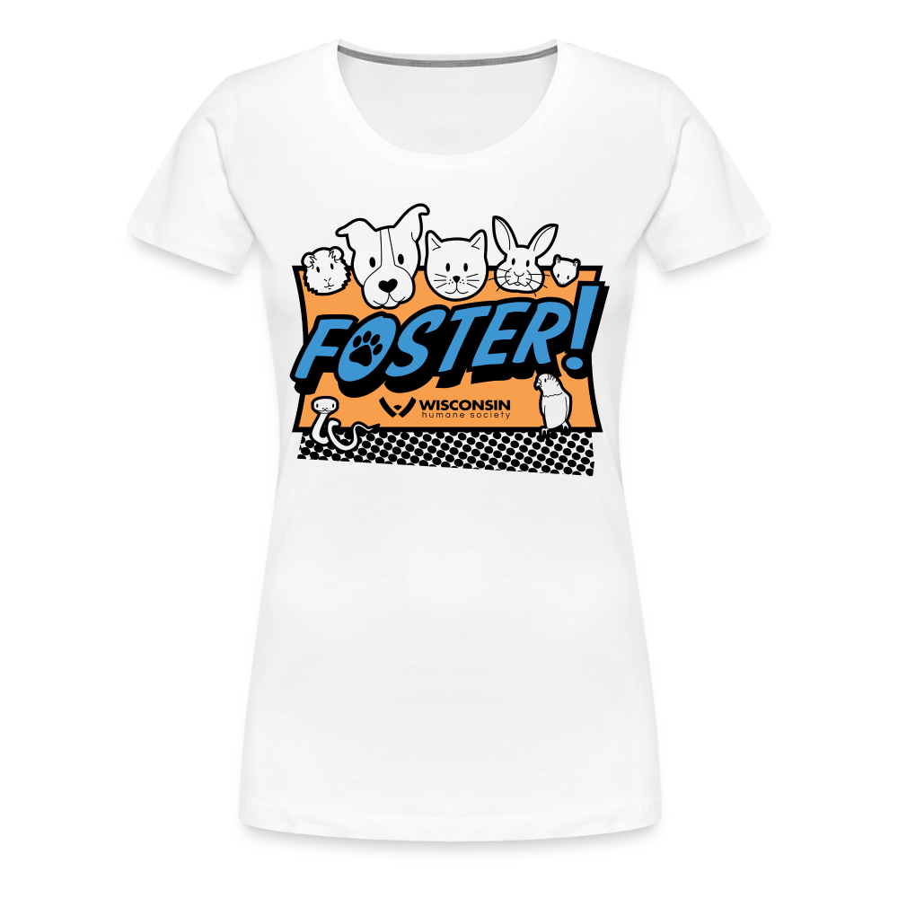 
                  
                    Foster Logo Contoured Premium T-Shirt - white
                  
                