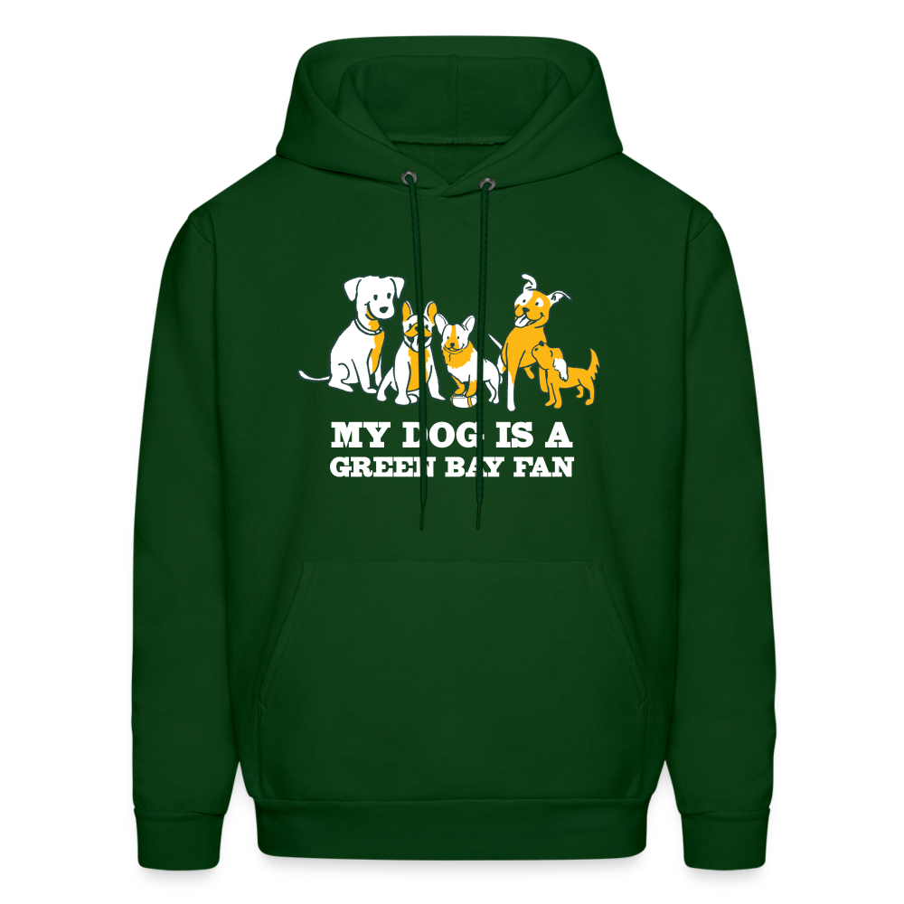 Dog is a GB Fan Classic Hoodie - forest green