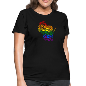 Pride Paws Classic T-Shirt - black