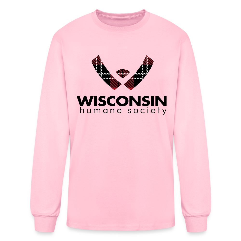 
                  
                    WHS Plaid Logo Long Sleeve T-Shirt - pink
                  
                