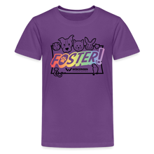 Load image into Gallery viewer, Foster Pride Kids&#39; Premium T-Shirt - purple