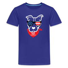 Load image into Gallery viewer, USA Dog Kids&#39; Premium T-Shirt - royal blue