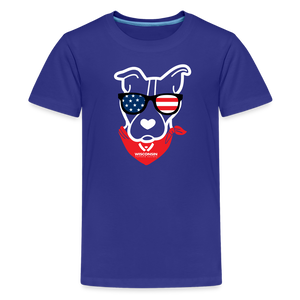 USA Dog Kids' Premium T-Shirt - royal blue