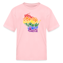 Load image into Gallery viewer, Pride Paws Kids&#39; T-Shirt - pink