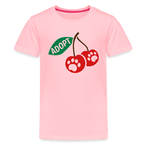 Door County Cherries Kids' Premium T-Shirt - pink