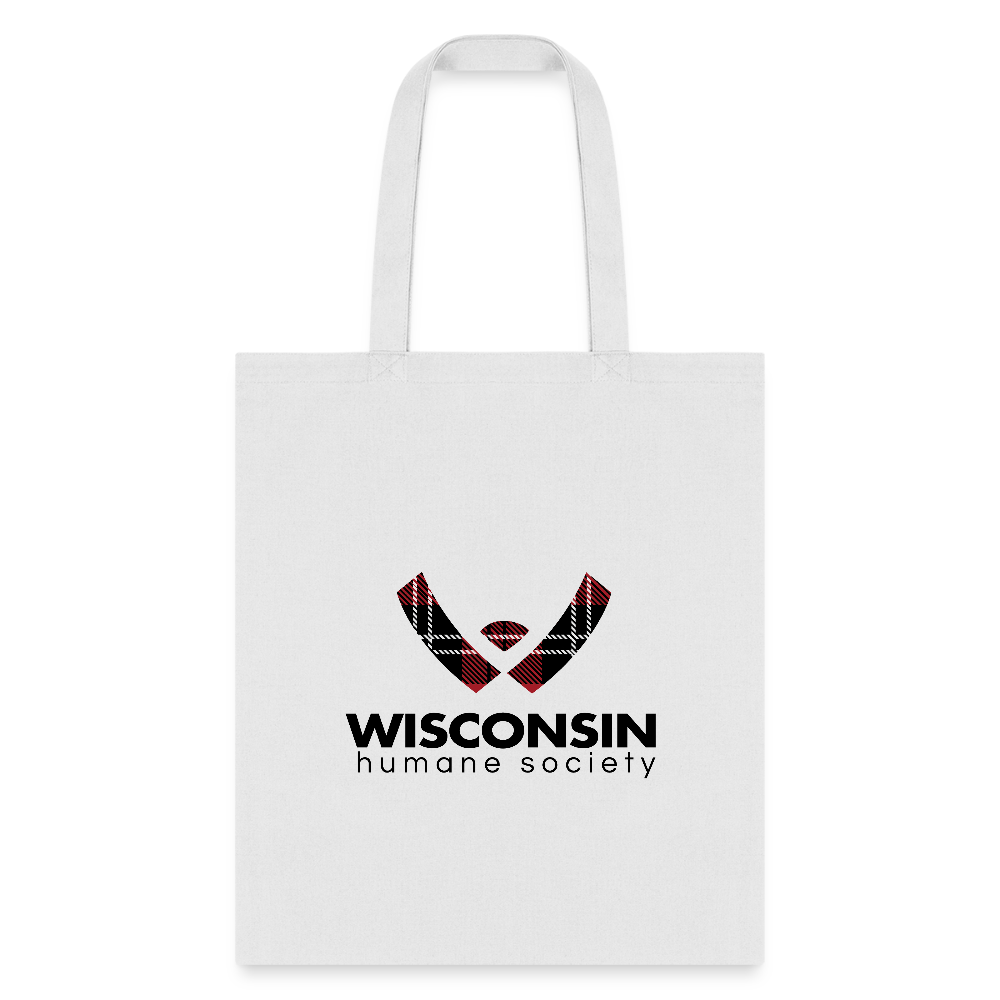 
                  
                    WHS Plaid Logo Tote Bag - white
                  
                