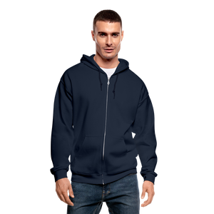 Pride Paws Gildan Heavy Blend Adult Zip Hoodie - navy