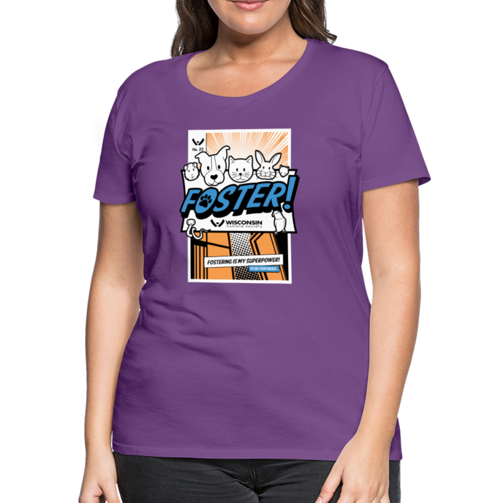 
                  
                    Foster Comic Contoured Premium T-Shirt - purple
                  
                