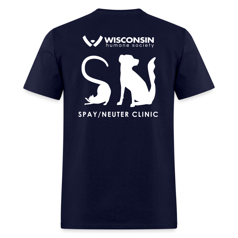 
                  
                    Spay/Neuter Clinic Classic T-Shirt - navy
                  
                