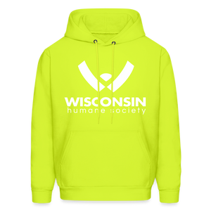 WHS Logo Classic Hoodie - safety green