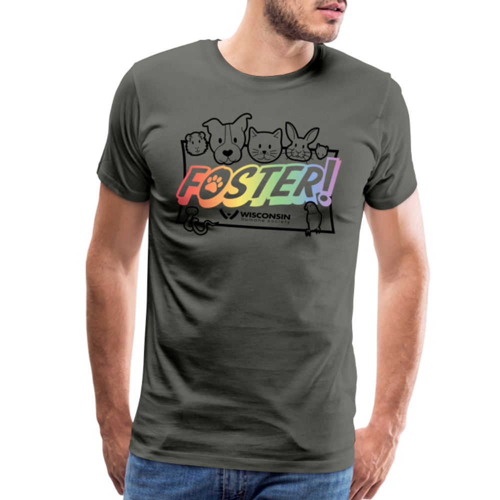 
                  
                    Foster Pride Classic Premium T-Shirt - asphalt gray
                  
                