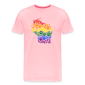 Pride Paws Classic Premium T-Shirt - pink