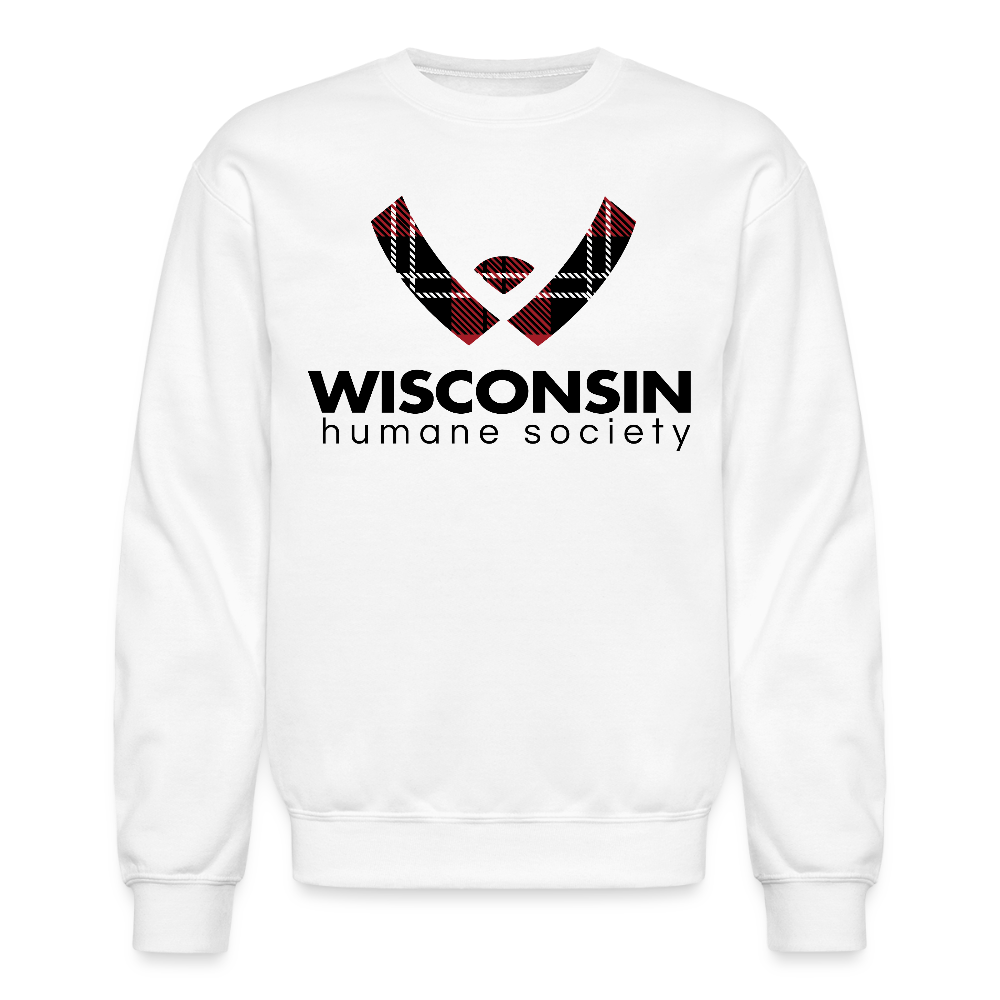 
                  
                    WHS Plaid Logo Crewneck Sweatshirt - white
                  
                