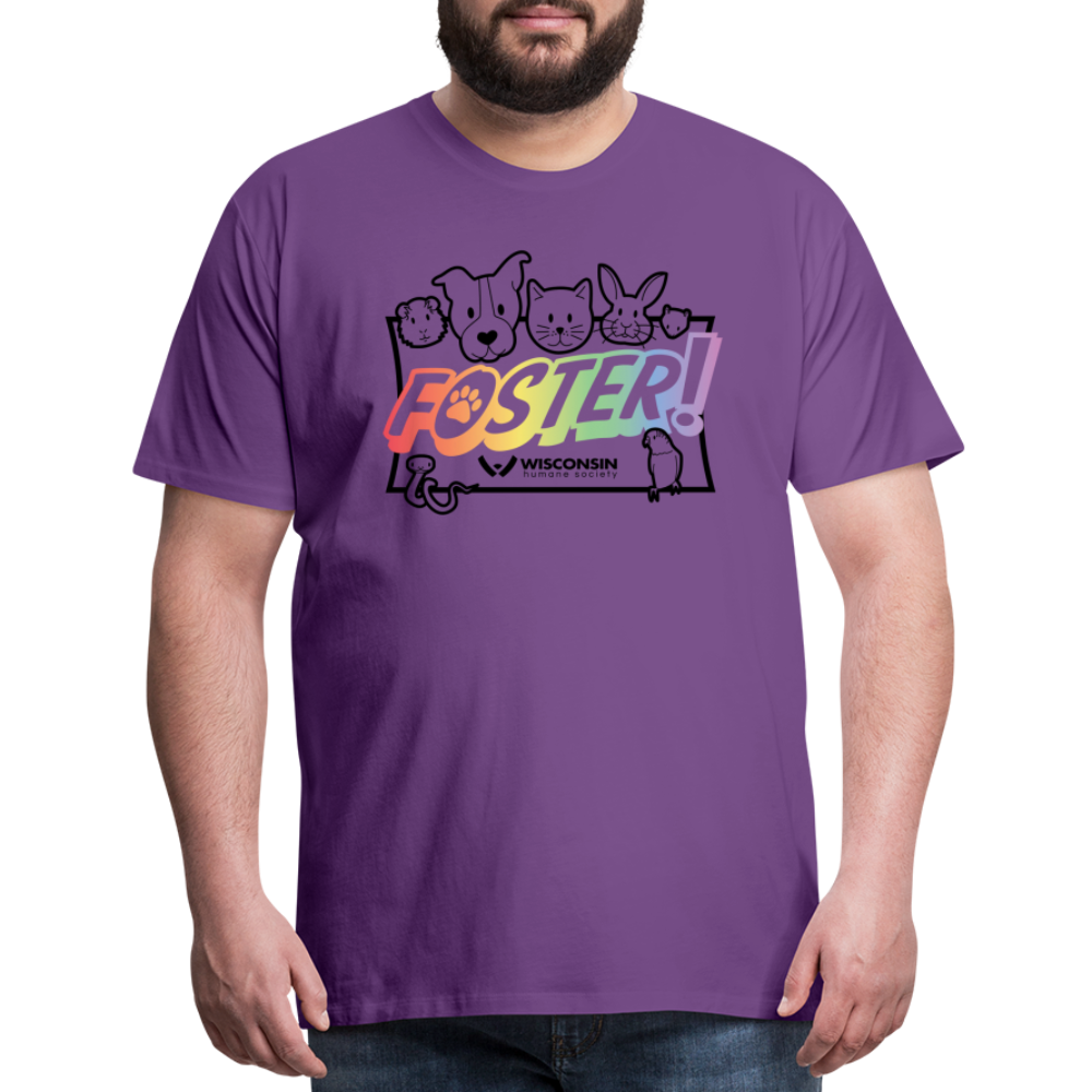 
                  
                    Foster Pride Classic Premium T-Shirt - purple
                  
                