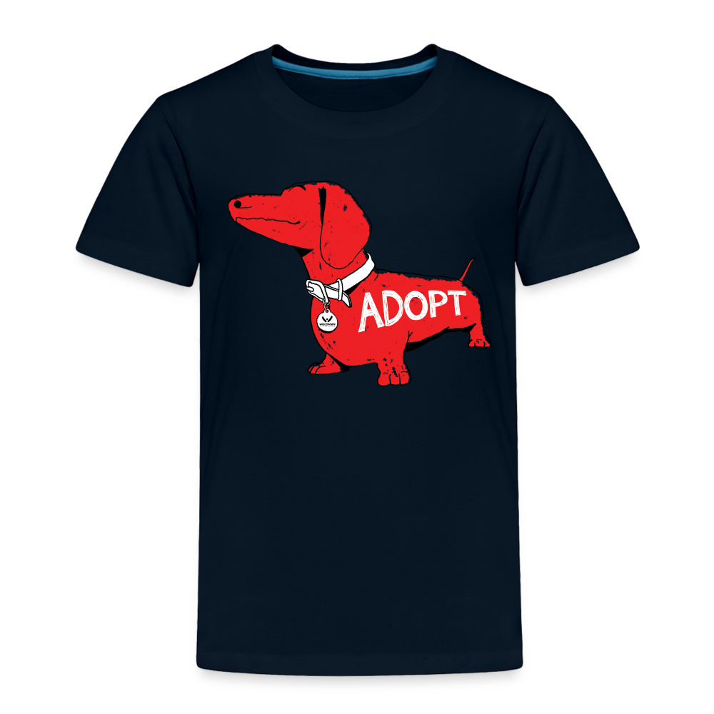 
                  
                    "Big Red Dog" Toddler Premium T-Shirt - deep navy
                  
                