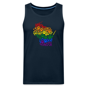 Pride Paws Premium Tank - deep navy