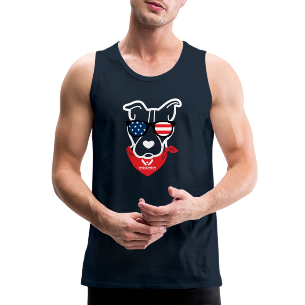 
                  
                    USA Dog Classic Premium Tank - deep navy
                  
                
