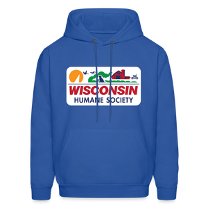 WHS License Plate Hoodie - royal blue