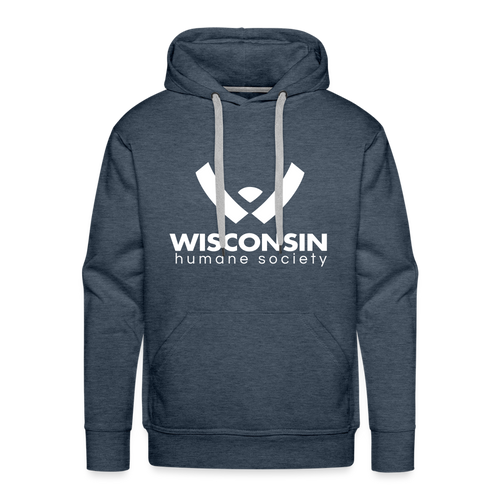 WHS Logo Premium Hoodie - heather denim