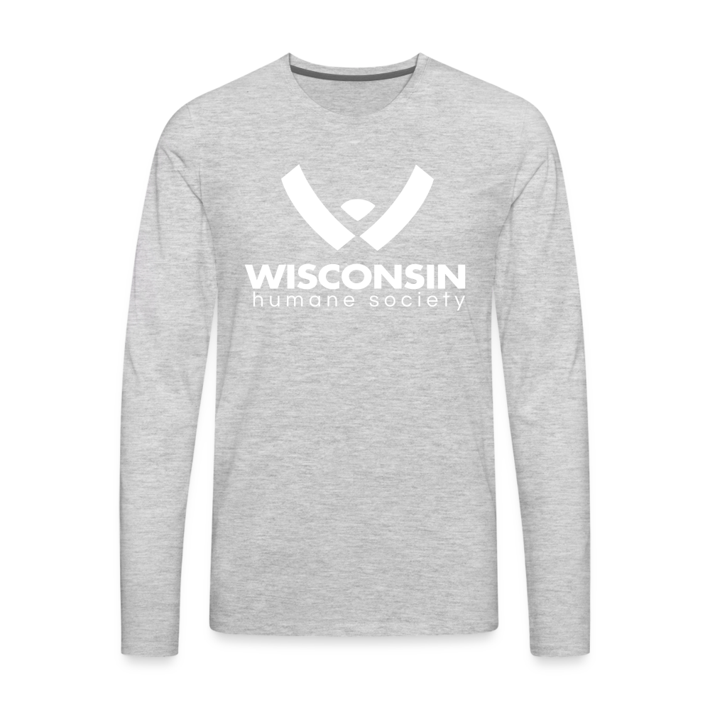 
                  
                    WHS Logo Premium Long Sleeve T-Shirt - heather gray
                  
                
