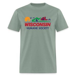 WHS License Plate Classic T-Shirt - sage