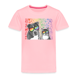 Pride Party Toddler Premium T-Shirt - pink