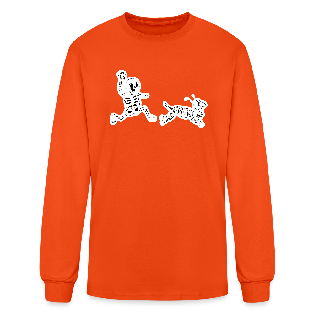 
                  
                    Skeleton Friends Long Sleeve T-Shirt - orange
                  
                