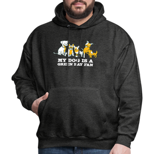 Dog is a GB Fan Classic Hoodie - charcoal grey