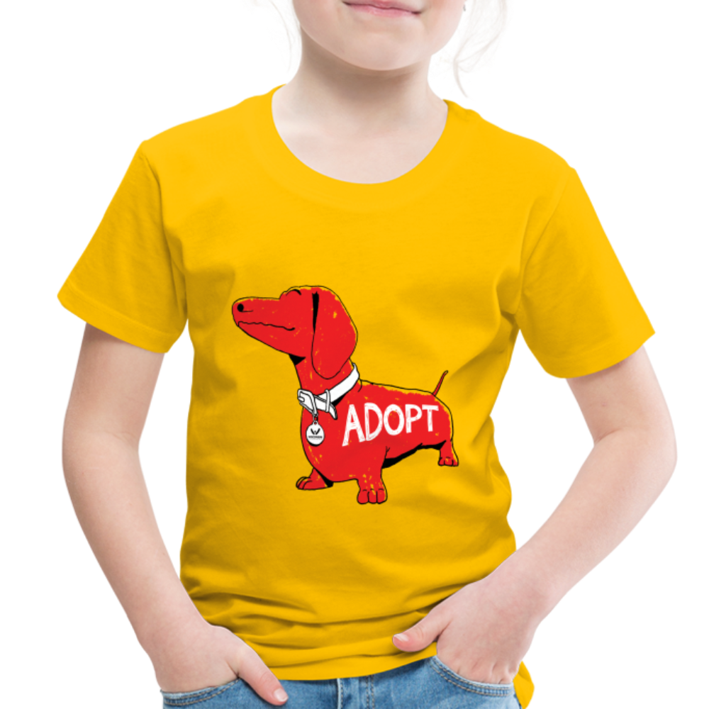 
                  
                    "Big Red Dog" Toddler Premium T-Shirt - sun yellow
                  
                