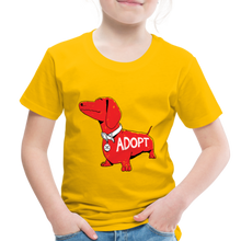 Load image into Gallery viewer, &quot;Big Red Dog&quot; Toddler Premium T-Shirt - sun yellow