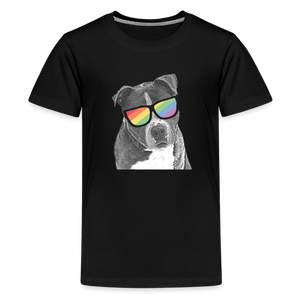 Pride Dog Kids' Premium T-Shirt - black