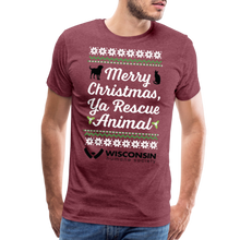 Load image into Gallery viewer, Ya Rescue Animal Classic Premium T-Shirt - heather burgundy