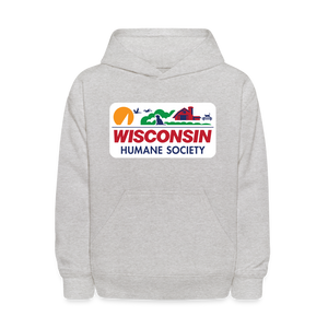 WHS License Plate Kids' Hoodie - heather gray