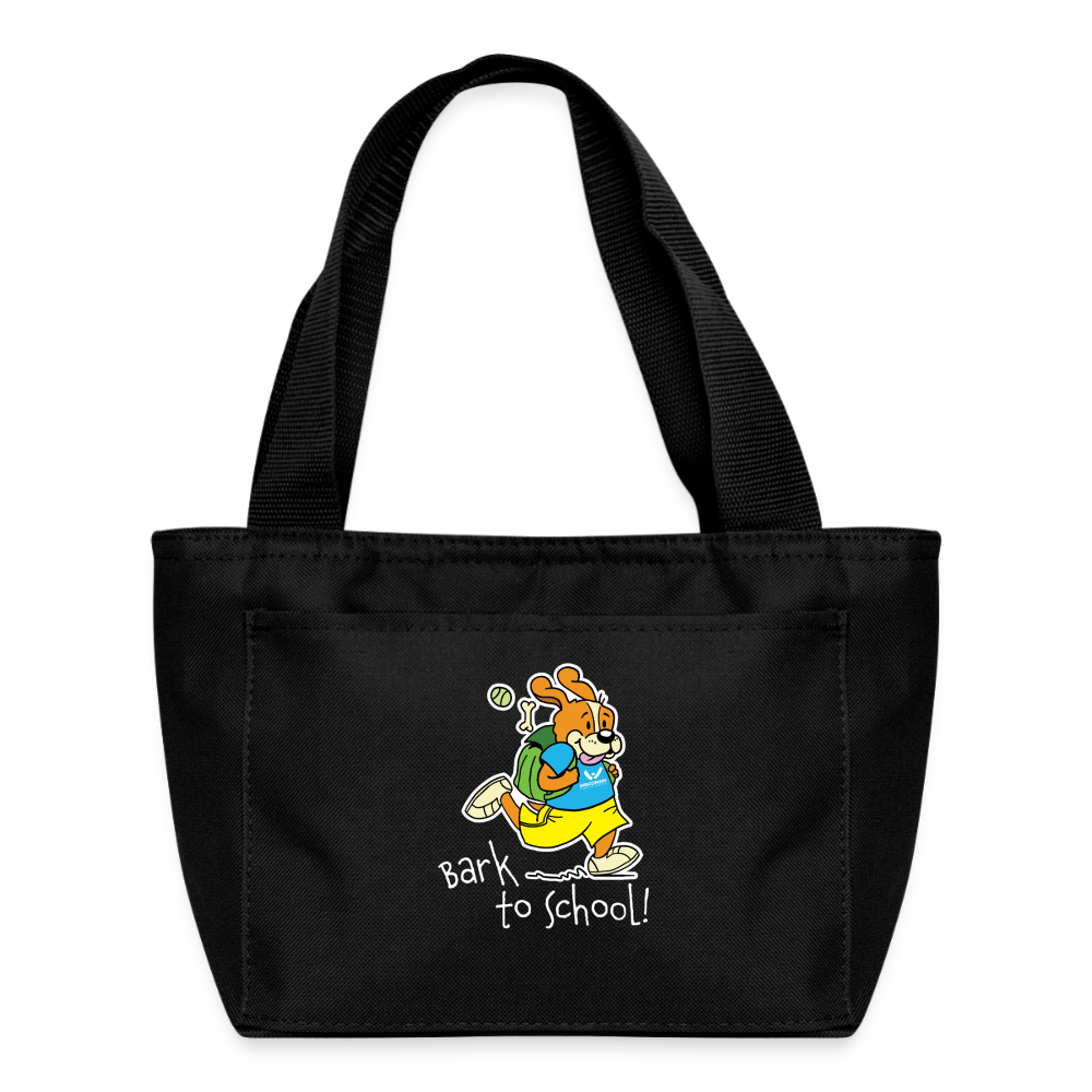 WHS Bark to School Recycled Insulated Lunch Bag - black