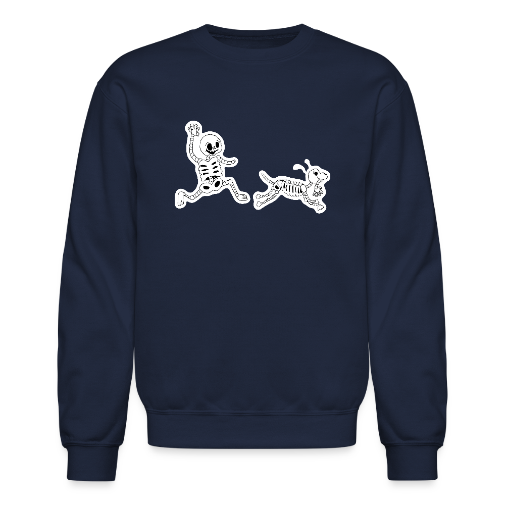 
                  
                    Skeleton Friends Crewneck Sweatshirt - navy
                  
                