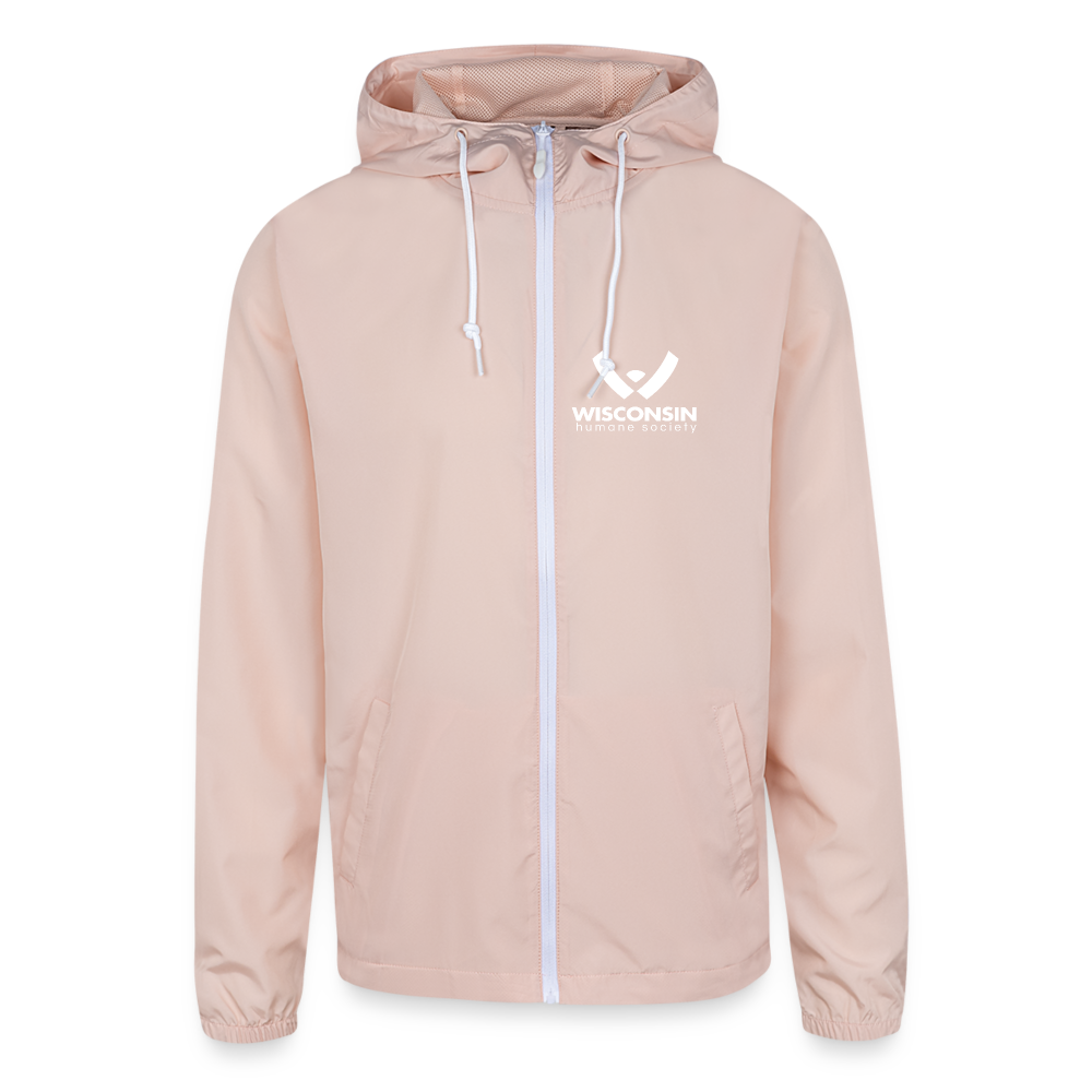 
                  
                    WHS Logo Lightweight Windbreaker Jacket - blush pink 
                  
                