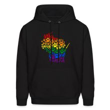 Load image into Gallery viewer, Pride Paws Classic Hoodie - black