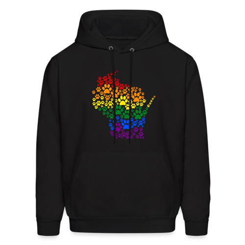 Pride Paws Classic Hoodie - black