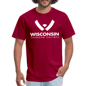 WHS Logo Unisex Classic T-Shirt - dark red