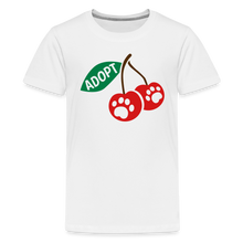 Load image into Gallery viewer, Door County Cherries Kids&#39; Premium T-Shirt - white