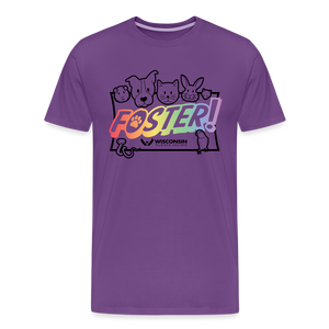 Foster Pride Classic Premium T-Shirt - purple