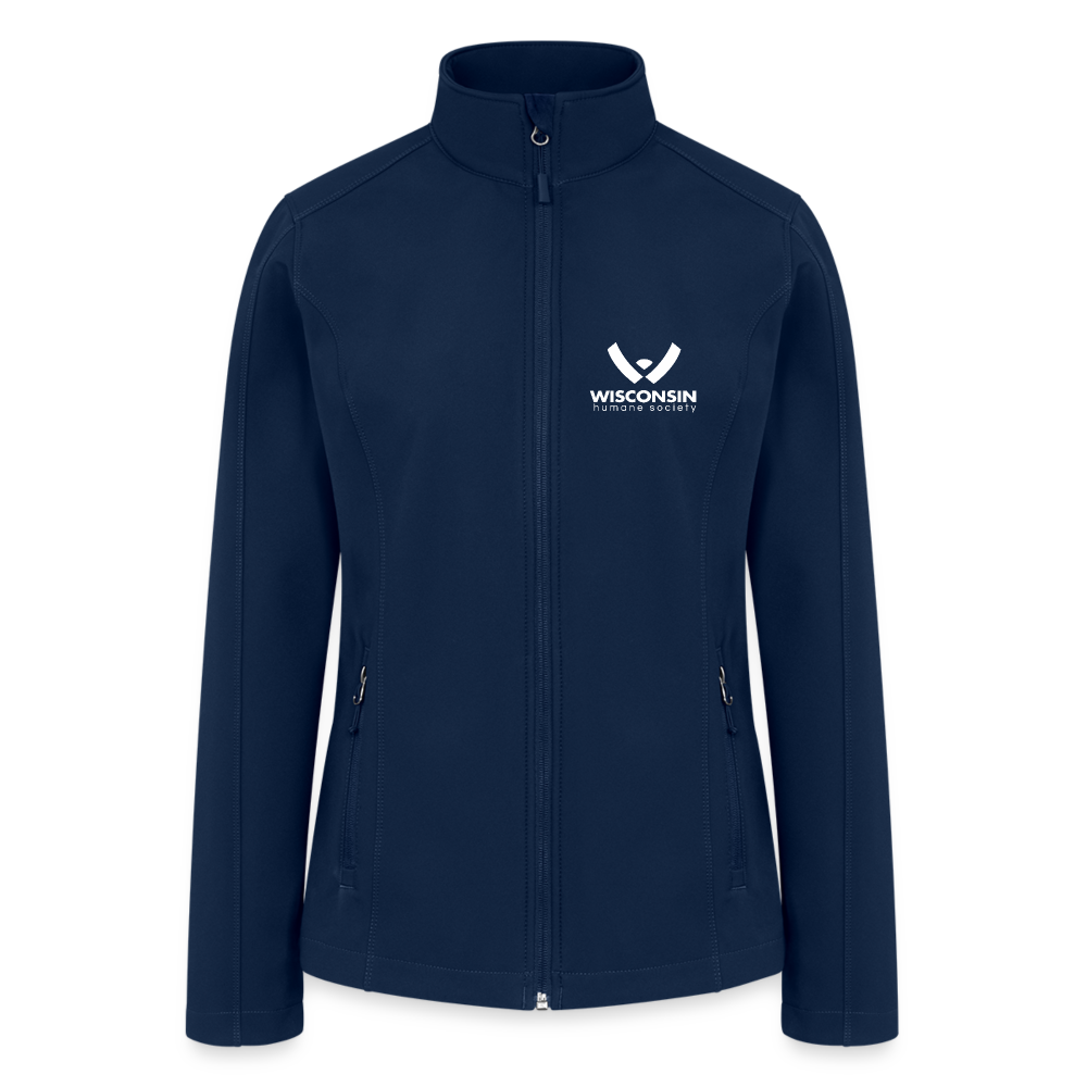 
                  
                    WHS Logo Contoured Soft Shell Jacket - navy
                  
                