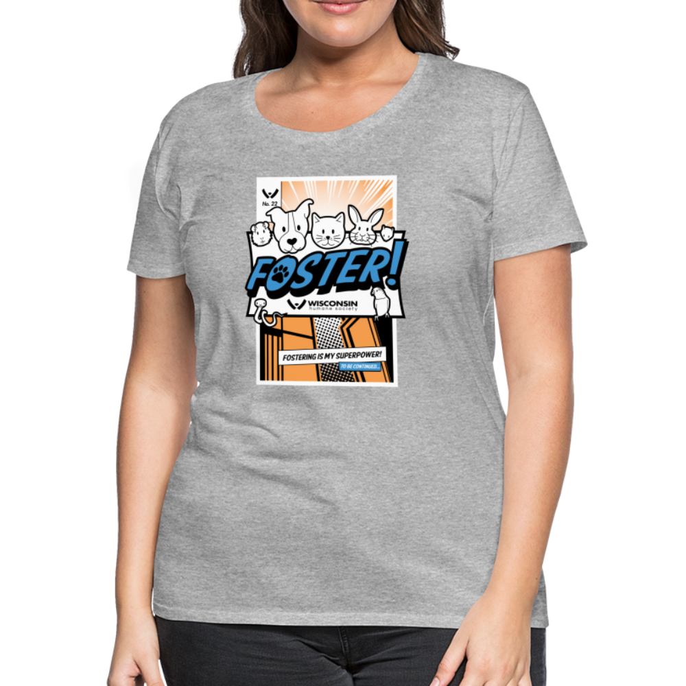 
                  
                    Foster Comic Contoured Premium T-Shirt - heather gray
                  
                