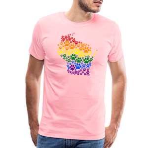 Pride Paws Classic Premium T-Shirt - pink