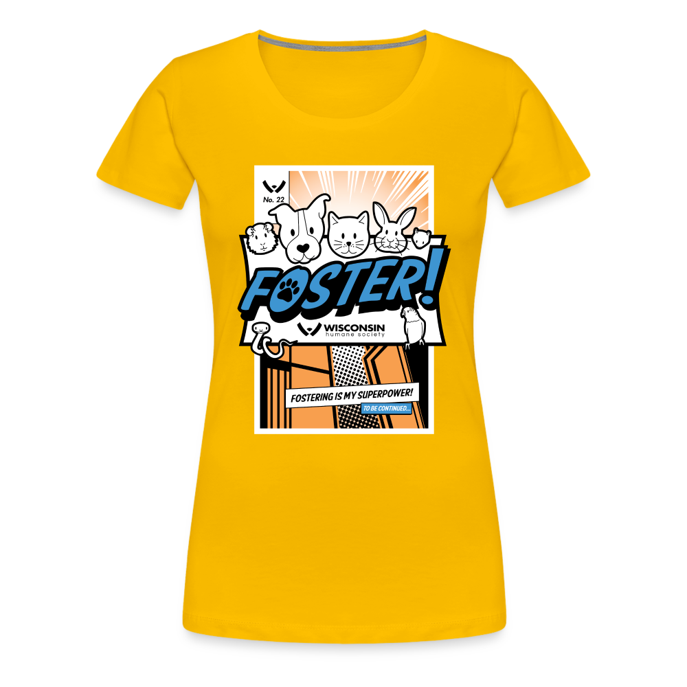 
                  
                    Foster Comic Contoured Premium T-Shirt - sun yellow
                  
                