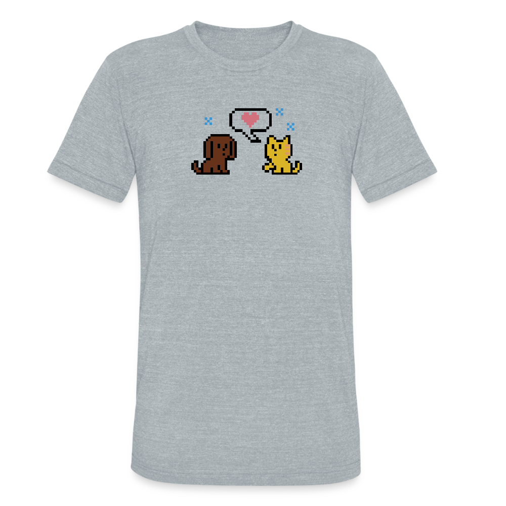 
                  
                    8-Bit Dog & Cat Tri-Blend T-Shirt - heather grey
                  
                