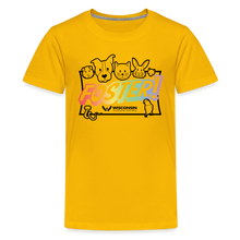 Load image into Gallery viewer, Foster Pride Kids&#39; Premium T-Shirt - sun yellow