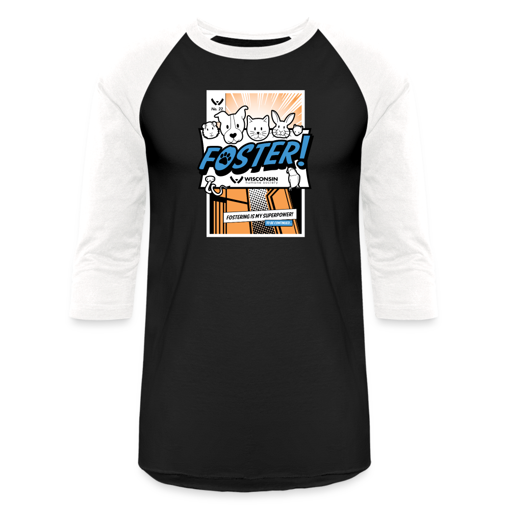 
                  
                    Foster Comic Baseball T-Shirt - black/white
                  
                